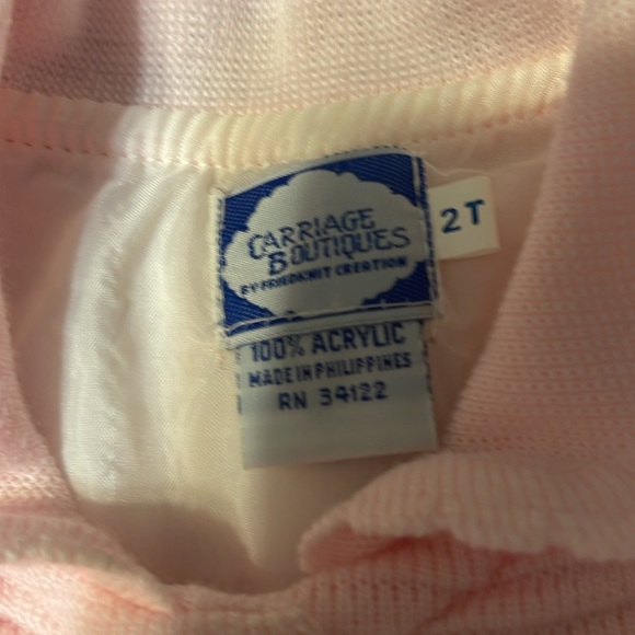 Beautiful coat by Carriage Boutique by Friedknit Creations - size 2T - Picture 2 of 4